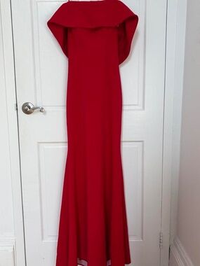 Aqua Women's Red Dress
